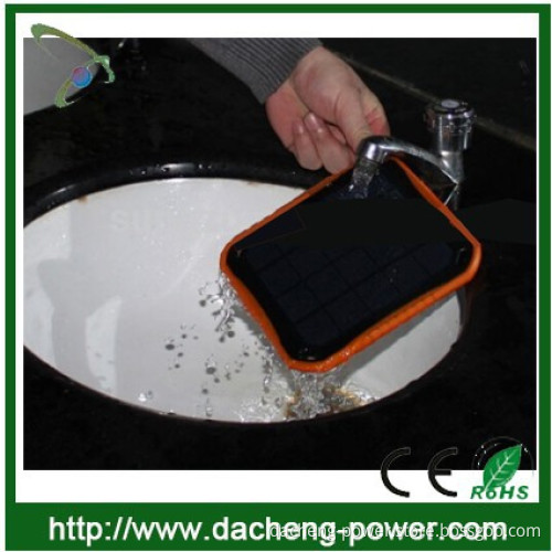 TOP QUALITY water-proof fire-proof solar mobile phone charger 5600mAH